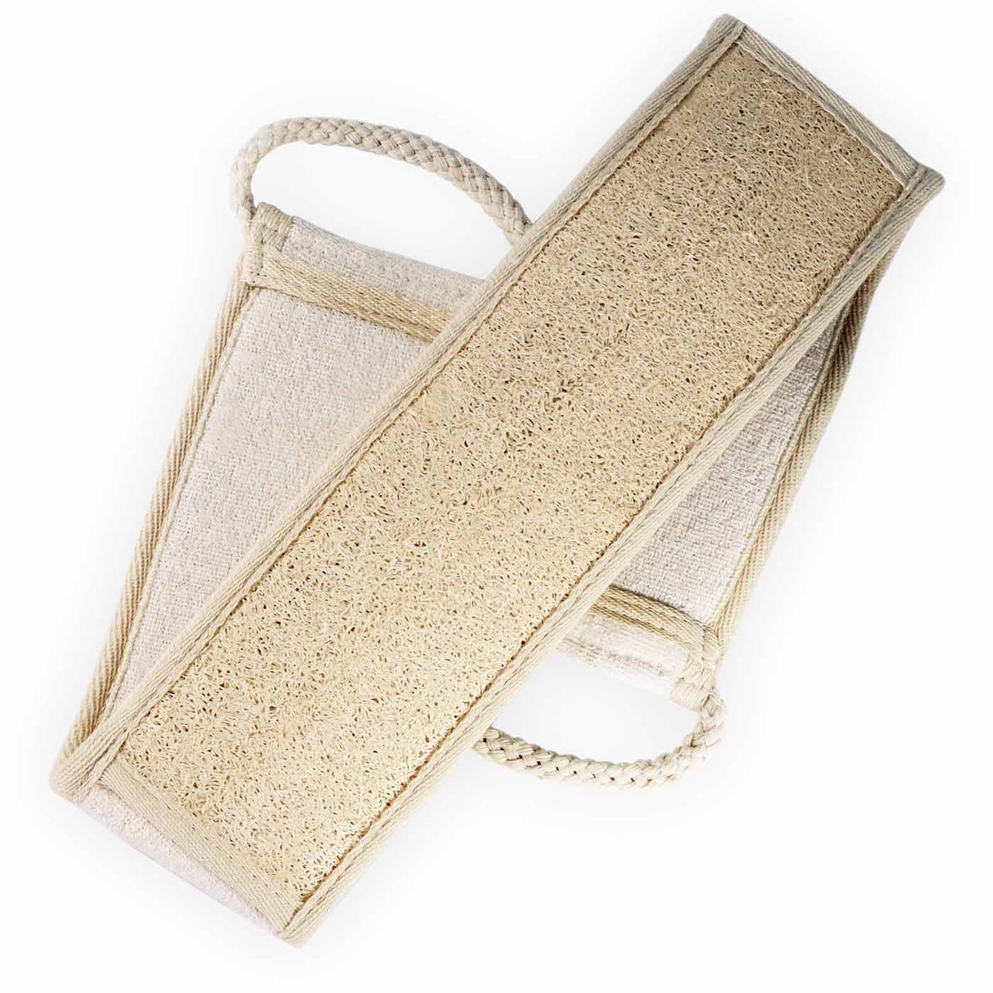 Luffa Massage Rückengurt