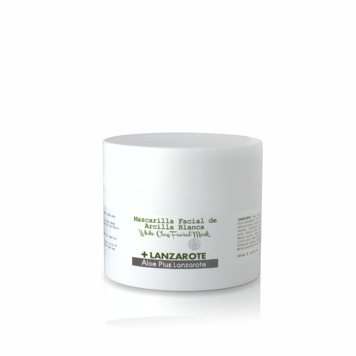 Aloe Vera Gesichtsmaske und weiße Tonerde
